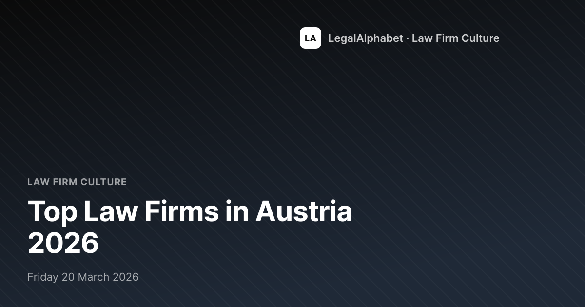Top Law Firms in Austria 2026 - Rankings