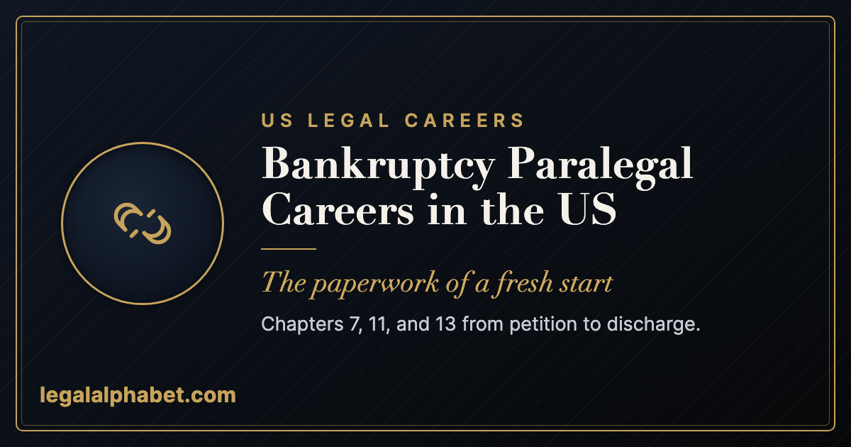 Bankruptcy Paralegal Careers in the US: A 2026 Guide