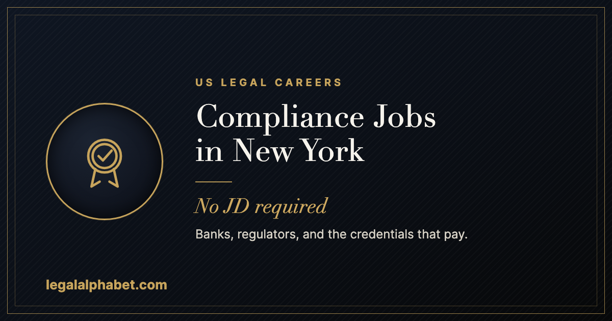 Compliance Jobs in NYC: A 2026 Career and Salary Guide