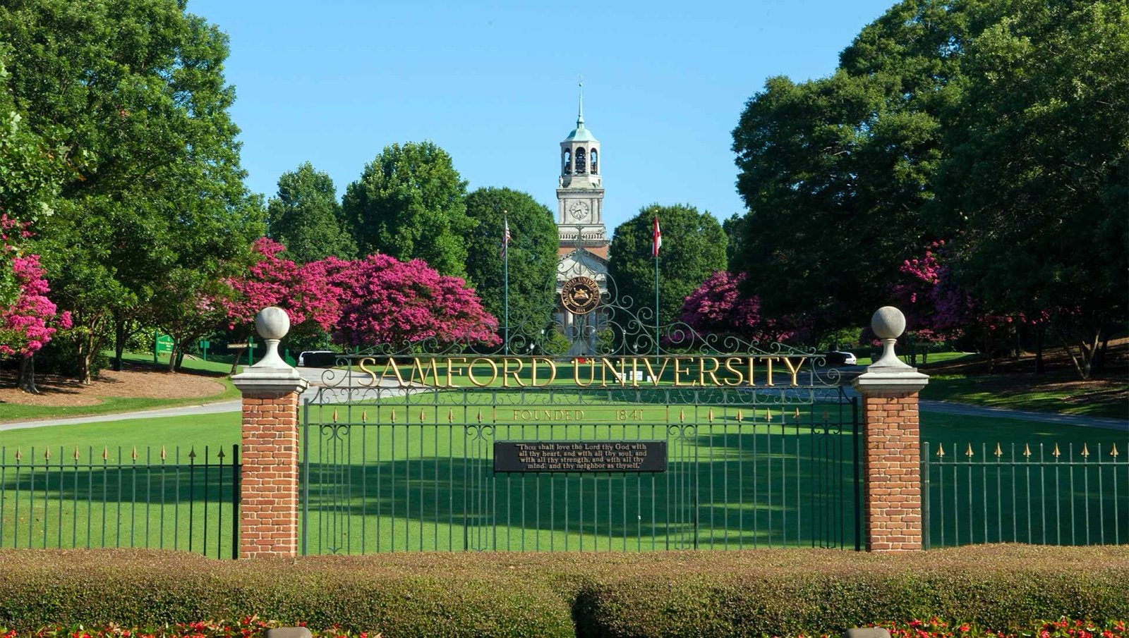 Samford University campus, home of the Cumberland School of Law