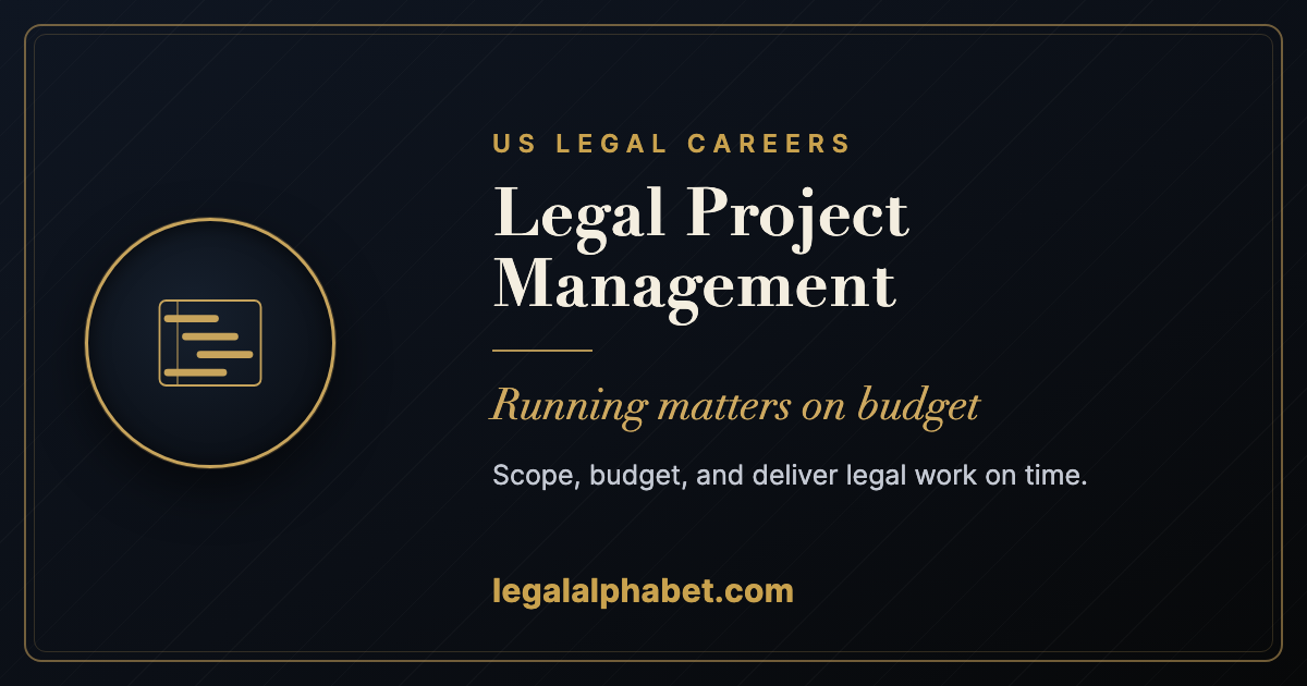Legal Project Manager: A 2026 US Career Guide