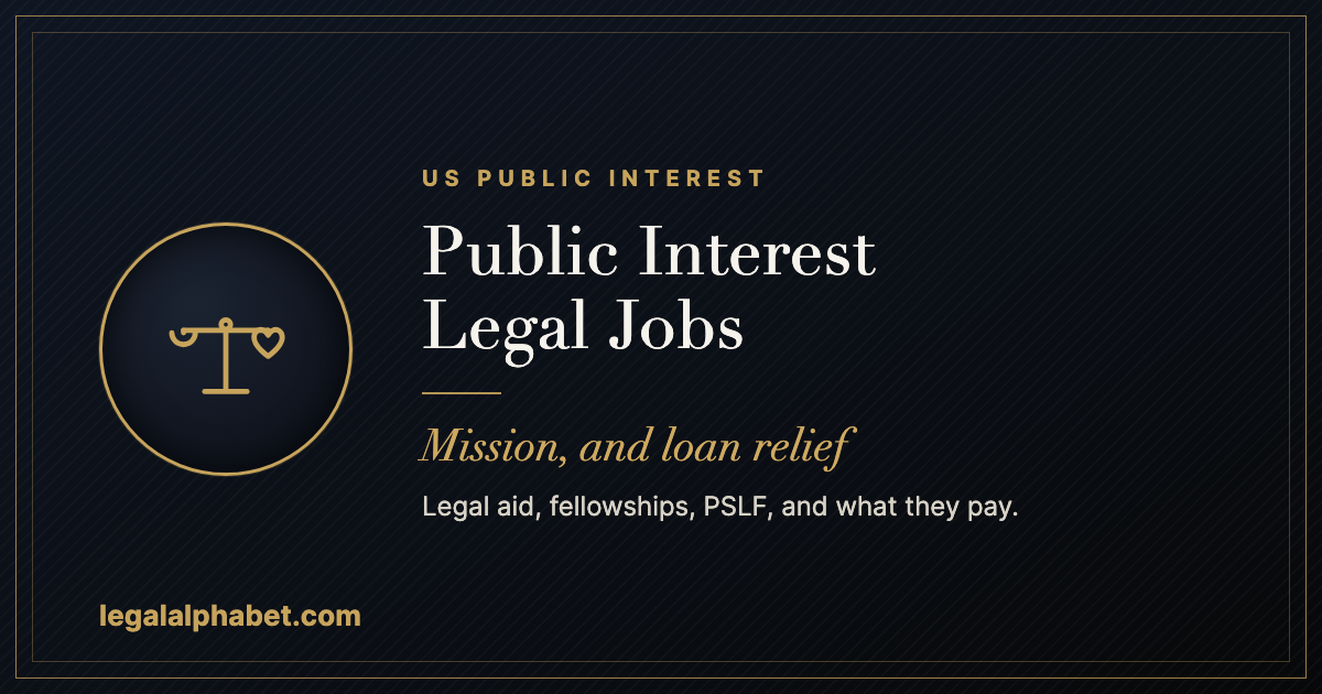 Public Interest Legal Jobs in the US: A 2026 Career Guide