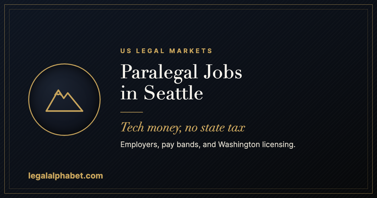 Paralegal Jobs in Seattle: A 2026 Career and Hiring Guide