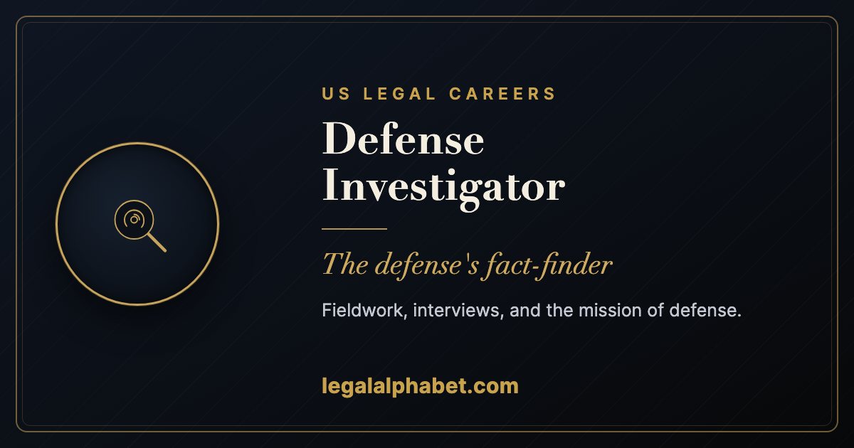 Public Defender Investigator Careers in the US: A 2026 Guide