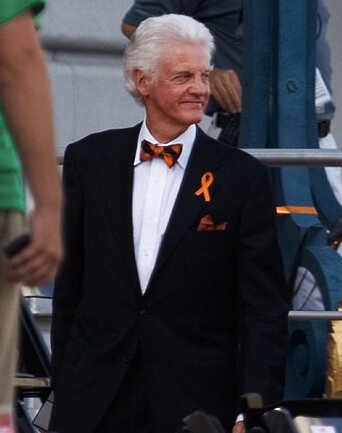 William Neukom, Microsoft's first General Counsel, in one of his trademark bow ties in 2010
