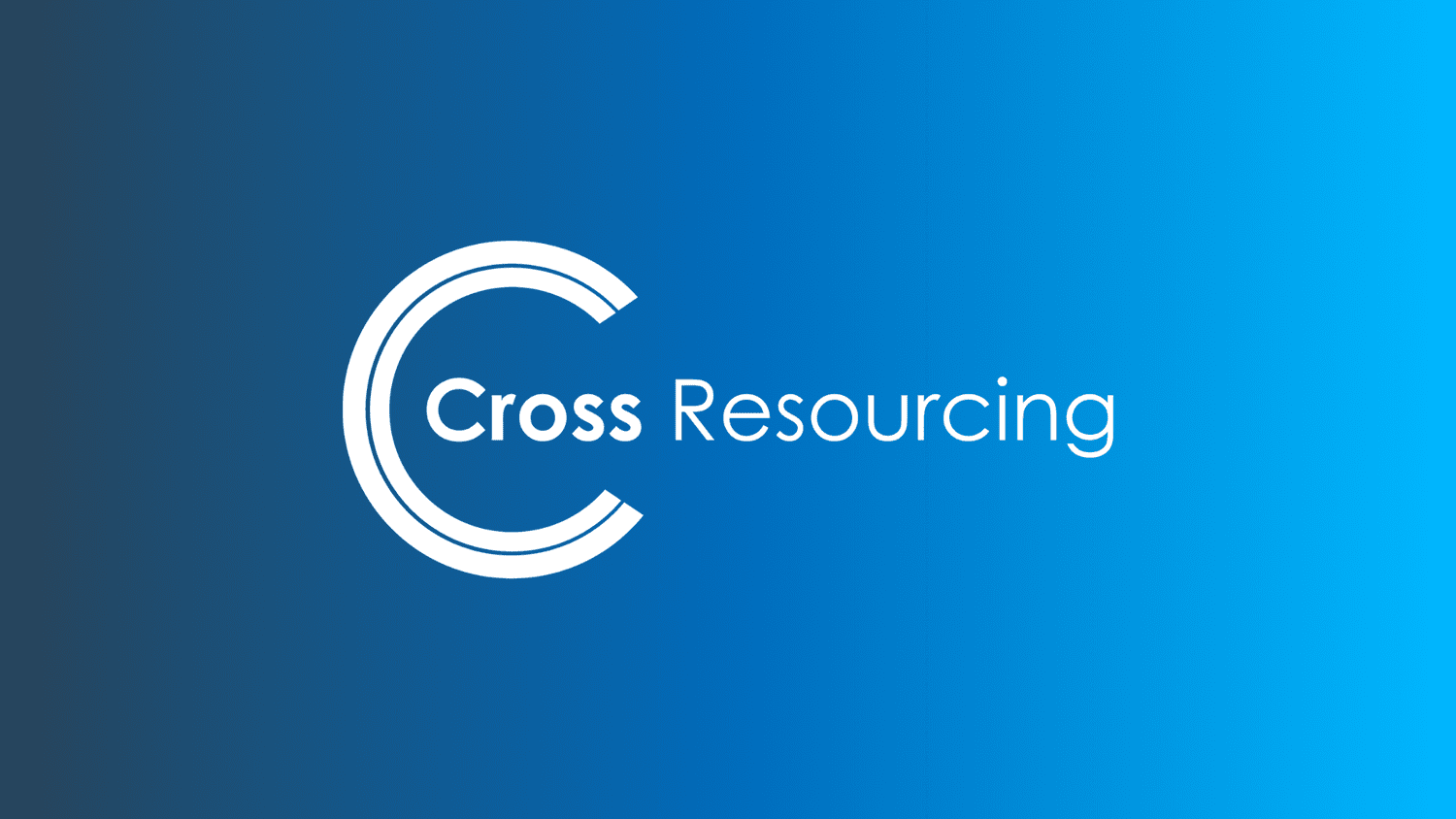Cross Resourcing Logo